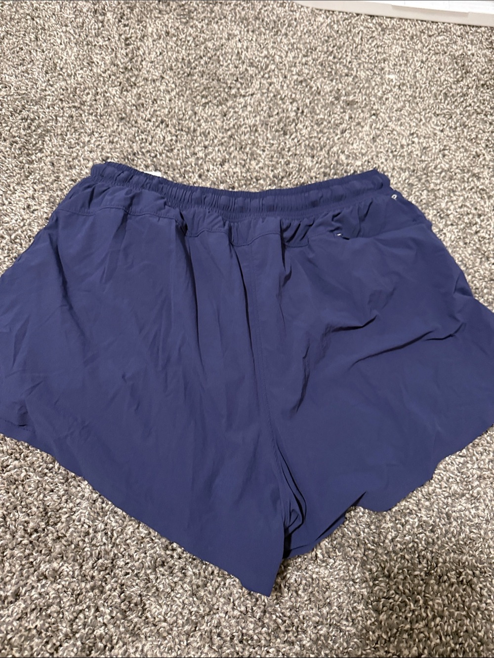 YPB Abercrombie and fitch sprintek running shorts in navy - Picture 3 of 3